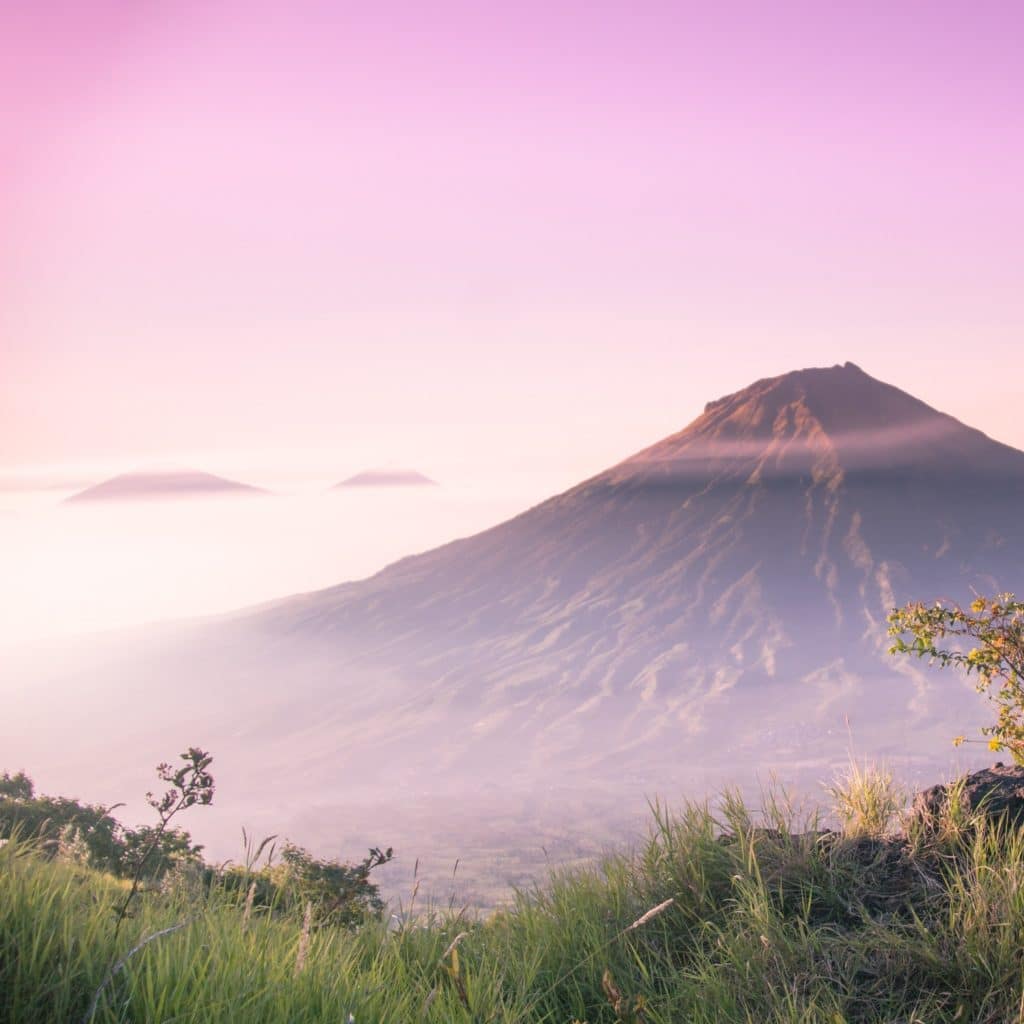 dormant volcano