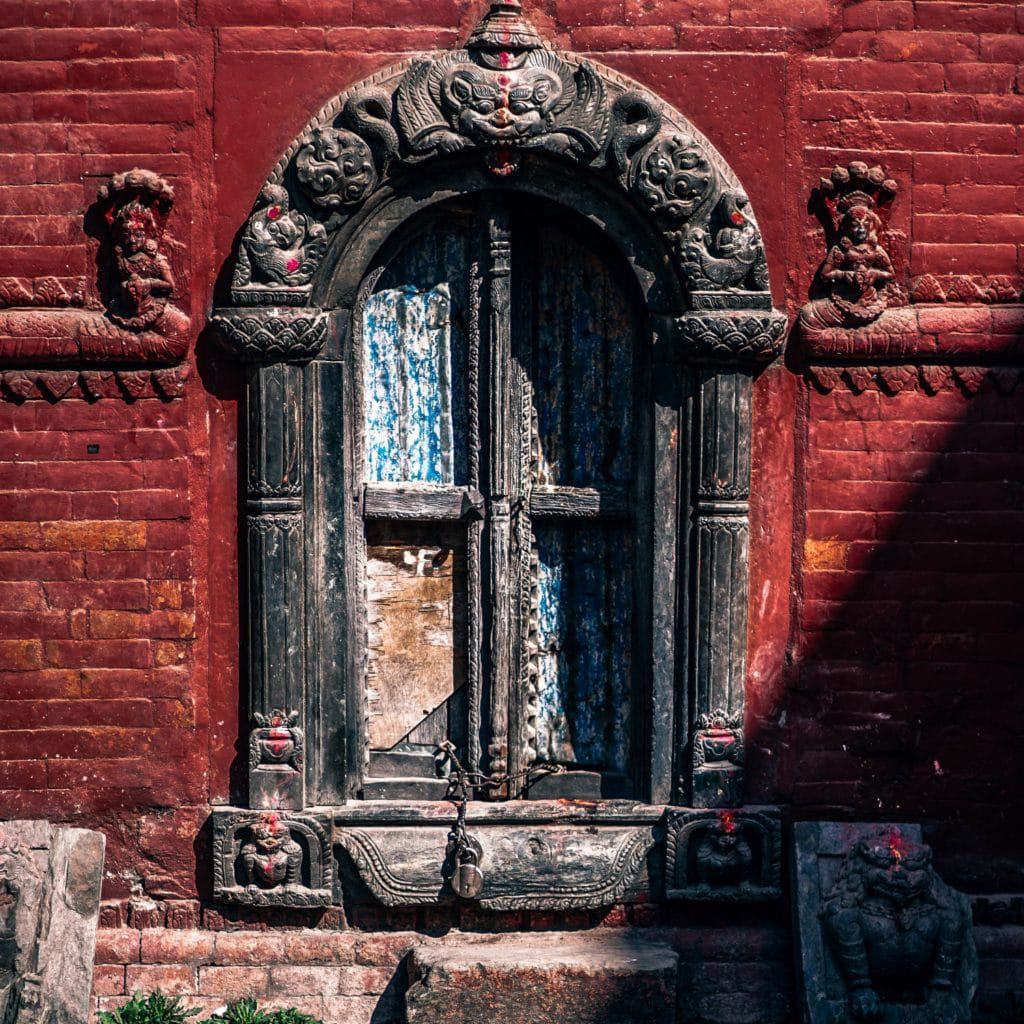 stone ornate doorway